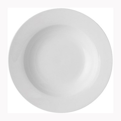 Jackie's Bay Πιάτο Βαθύ Πορσελάνης Λευκό 22εκ Jackie's Bay Πιάτο Βαθύ Πορσελάνης Λευκό 22εκ