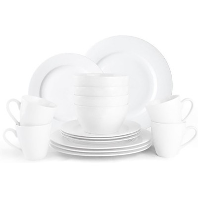 Jackie's Bay Σετ Σερβίτσιο 31τμχ  Πορσελάνης Λευκό Jackie's Bay Σετ Σερβίτσιο 31τμχ  Πορσελάνης Λευκό