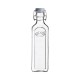 Kilner Μπουκάλι Γυάλινο Τετράγωνο με Κλιπ με 0,6L/ 7x7x25,5εκ Kilner Μπουκάλι Γυάλινο Τετράγωνο με Κλιπ με 0,6L/ 7x7x25,5εκ