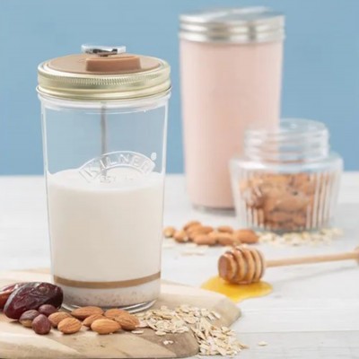 Kilner Σετ Παρασκευής Φυτικών Ροφημάτων  0,5Lx2/18,3x11x20,5εκ Kilner Σετ Παρασκευής Φυτικών Ροφημάτων  0,5Lx2/18,3x11x20,5εκ