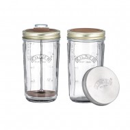 Kilner Σετ Παρασκευής Φυτικών Ροφημάτων  0,5Lx2/18,3x11x20,5εκ Kilner Σετ Παρασκευής Φυτικών Ροφημάτων  0,5Lx2/18,3x11x20,5εκ