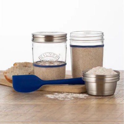 Kilner Παρασκευαστής για Προζύμι Σετ Δοχεία με Εξαρτήματα 0,35ml/18,3x10,9x20,5εκ Kilner Παρασκευαστής για Προζύμι Σετ Δοχεία με Εξαρτήματα 0,35ml/18,3x10,9x20,5εκ