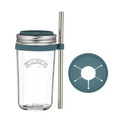Kilner Σετ Παρασκευής Smoothie-Κρύων Ροφημάτων 0,5L/14x11x19εκ Kilner Σετ Παρασκευής Smoothie-Κρύων Ροφημάτων 0,5L/14x11x19εκ