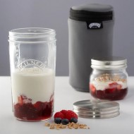 Kilner Σετ Παρασκευής Γιαουρτιού με Θερμόμετρο και Ισοθερμική Θήκη 0,5L Kilner Σετ Παρασκευής Γιαουρτιού με Θερμόμετρο και Ισοθερμική Θήκη 0,5L