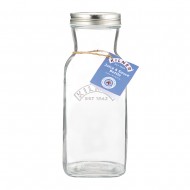 Kilner Μπουκάλι Γυάλινο Χυμού Και Σάλτσας 1L  22.5 x 8εκ Kilner Μπουκάλι Γυάλινο Χυμού Και Σάλτσας 1L  22.5 x 8εκ