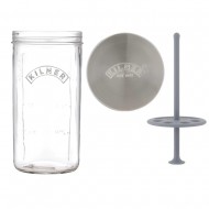 Kilner Βάζο Συντήρησης Βοτάνων και Μυρωδικών 1L,10x10x20εκ Kilner Βάζο Συντήρησης Βοτάνων και Μυρωδικών 1L,10x10x20εκ