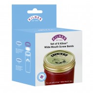 Kilner Ανταλλακτικοί Δακτύλιοι για Βάζα Αποθήκευσης με Πλατύ Στόμιο Σετ  6τμχ 9,5εκ Kilner Ανταλλακτικοί Δακτύλιοι για Βάζα Αποθήκευσης με Πλατύ Στόμιο Σετ  6τμχ 9,5εκ