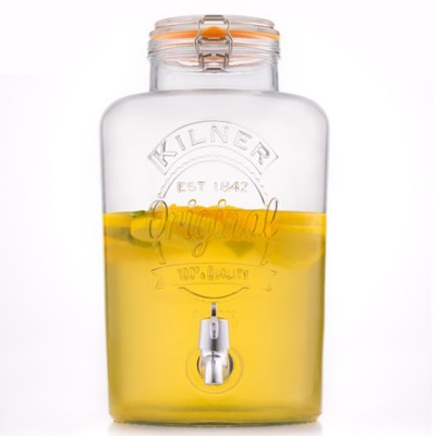 Kilner Δοχείο Στρογγυλό Αποθήκευσης Γυάλινο με Βρυσάκι και Καπάκι με Κλιπ 8L, 28x21x36,3εκ Kilner Δοχείο Στρογγυλό Αποθήκευσης Γυάλινο με Βρυσάκι και Καπάκι με Κλιπ 8L, 28x21x36,3εκ