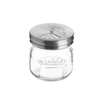 Kilner Βάζο για Μπαχαρικά Γυάλινο Στρογγυλό 0,25L/8x8x8,2εκ
