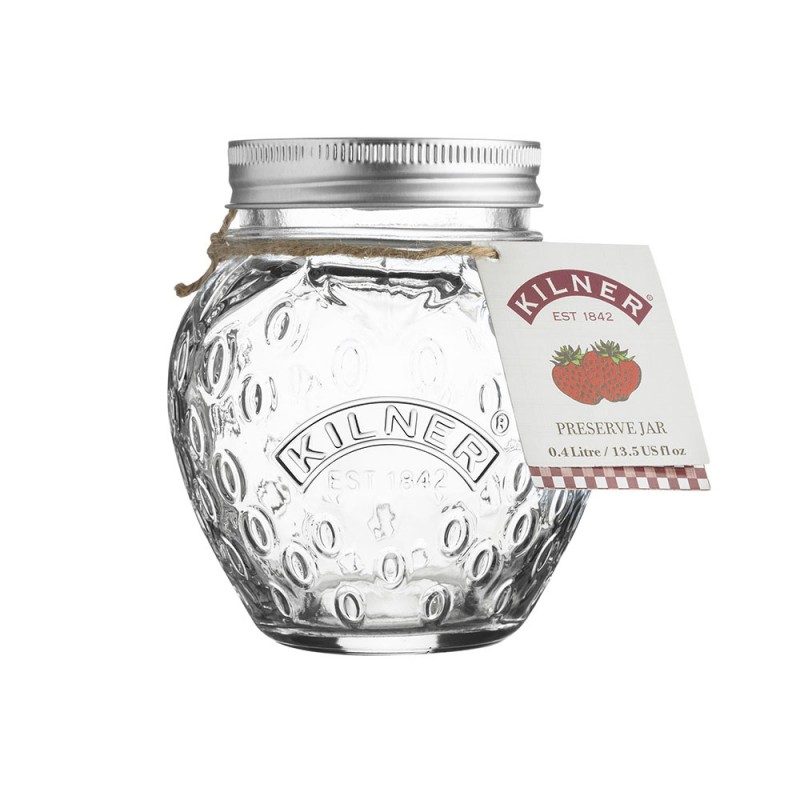 Kilner Βάζο Αποθήκευσης Γυάλινο Strawberry Fruit 0,4L