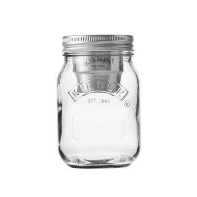 Kilner Σετ Δοχείο Φαγητού Μεταφοράς 2 Χώρων Γυαλί-Ανοξείδωτο  0,5L/8,5x13,5εκ Kilner Σετ Δοχείο Φαγητού Μεταφοράς 2 Χώρων Γυαλί-Ανοξείδωτο  0,5L/8,5x13,5εκ