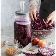Kilner Δοχείο Ζύμωσης Γυάλινο Σετ 3L/17x17x32εκ Kilner Δοχείο Ζύμωσης Γυάλινο Σετ 3L/17x17x32εκ
