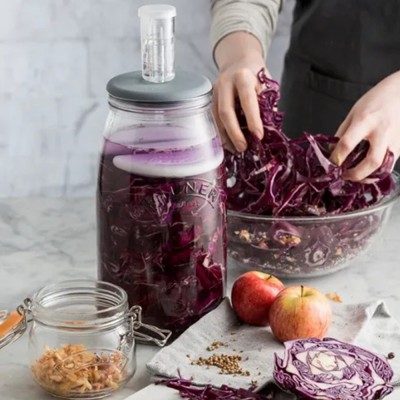 Kilner Δοχείο Ζύμωσης Γυάλινο Σετ 3L/17x17x32εκ Kilner Δοχείο Ζύμωσης Γυάλινο Σετ 3L/17x17x32εκ