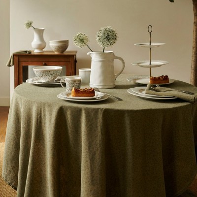 Laura Ashley Ποδιά Υφασμάτινη Πράσινη Wild Clematis, Kitchen Linen 78x85εκ Laura Ashley Ποδιά Υφασμάτινη Πράσινη Wild Clematis, Kitchen Linen 78x85εκ