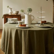 Laura Ashley Τραπεζομάντηλο Υφασμάτινο Πράσινο Wild Clematis, Kitchen Linen 140x240εκ Laura Ashley Τραπεζομάντηλο Υφασμάτινο Πράσινο Wild Clematis, Kitchen Linen 140x240εκ