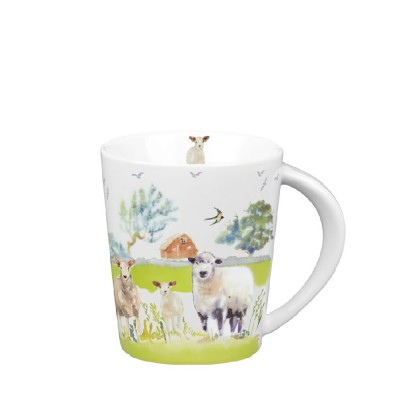 Konitz Κούπα Πορσελάνης, Flora & Fauna, «Farm Animals-Sheep» by Victoria Lowe 38cl Konitz Κούπα Πορσελάνης, Flora & Fauna, «Farm Animals-Sheep» by Victoria Lowe 38cl