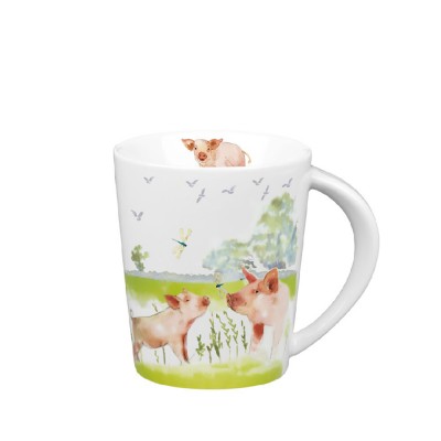 Konitz Κούπα Πορσελάνης, Flora & Fauna, «Farm Animals-Pig» by Victoria Lowe 38cl Konitz Κούπα Πορσελάνης, Flora & Fauna, «Farm Animals-Pig» by Victoria Lowe 38cl