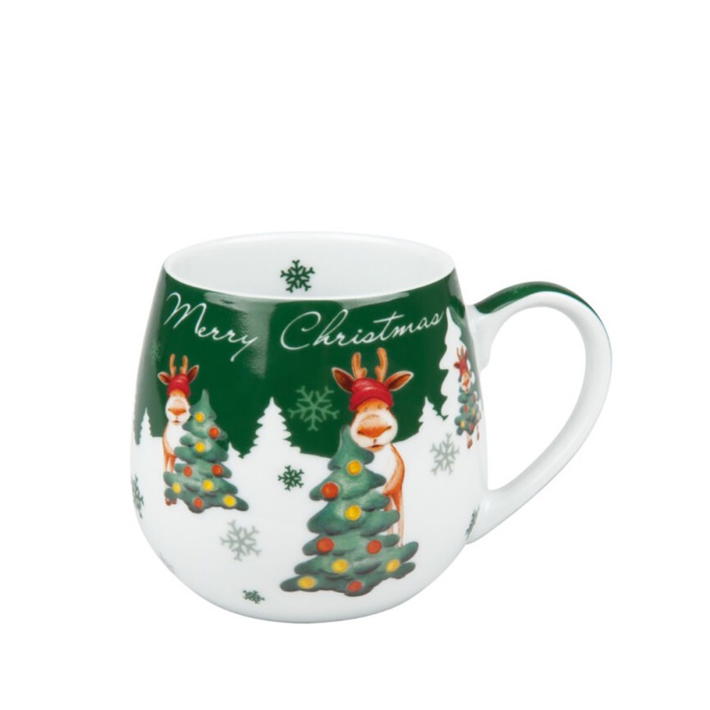 Konitz Κούπα Πορσελάνης, Winter & Christmas «Merry Christmas ELK» 42cl Konitz Κούπα Πορσελάνης, Winter & Christmas «Merry Christmas ELK» 42cl