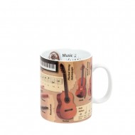 Konitz Κούπα Πορσελάνης, Gifts For Everyone - Mugs Of Knowledge «Music» 49cl Konitz Κούπα Πορσελάνης, Gifts For Everyone - Mugs Of Knowledge «Music» 49cl