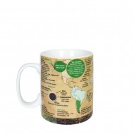 Konitz Κούπα Πορσελάνης, Mugs Of Knowledge «Tea Knowledge» 49cl Konitz Κούπα Πορσελάνης, Mugs Of Knowledge «Tea Knowledge» 49cl