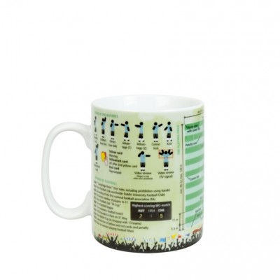 Konitz Κούπα Πορσελάνης, Gifts For Everyone - Mugs Of Knowledge «Football» 49cl Konitz Κούπα Πορσελάνης, Gifts For Everyone - Mugs Of Knowledge «Football» 49cl