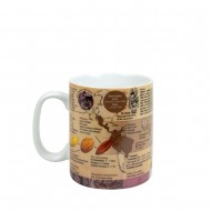 Konitz Κούπα Πορσελάνης, Mugs Of Knowledge «Cocoa Knowledge» 46cl Konitz Κούπα Πορσελάνης, Mugs Of Knowledge «Cocoa Knowledge» 46cl