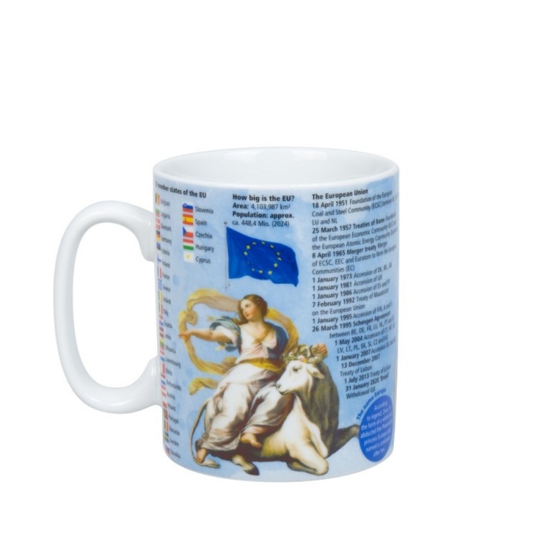 Konitz Κούπα Πορσελάνης, Gifts For Everyone - Mugs Of Knowledge «Europe» 49cl Konitz Κούπα Πορσελάνης, Gifts For Everyone - Mugs Of Knowledge «Europe» 49cl