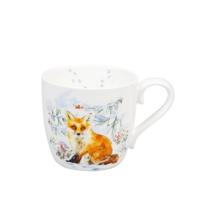 Konitz Κούπα Πορσελάνης, Winter & Christmas «Winter Fox» by Victoria Lowe 45cl