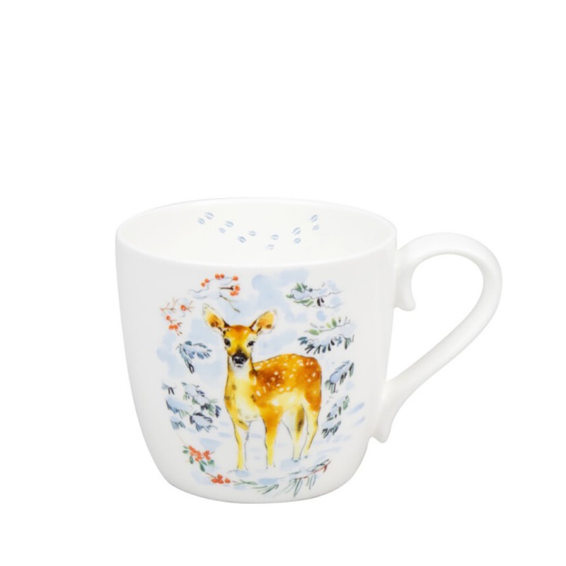 Konitz Κούπα Πορσελάνης, Winter & Christmas «Winter Fawn» by Victoria Lowe 45cl Konitz Κούπα Πορσελάνης, Winter & Christmas «Winter Fawn» by Victoria Lowe 45cl