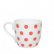 Konitz Κούπα Πορσελάνης, Colours «Coral Dots» 42cl Konitz Κούπα Πορσελάνης, Colours «Coral Dots» 42cl