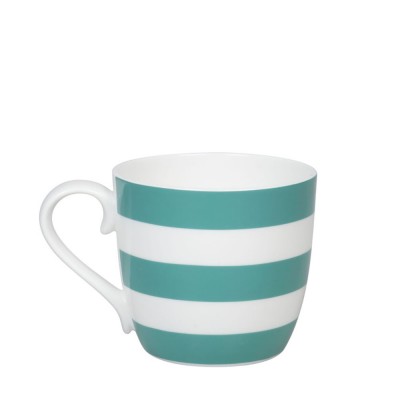 Konitz Κούπα Πορσελάνης, Colours «Jadegreen Stripes» 42cl Konitz Κούπα Πορσελάνης, Colours «Jadegreen Stripes» 42cl