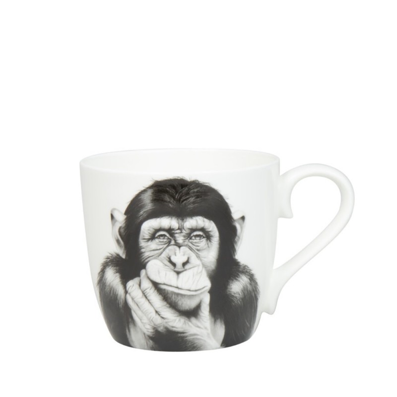 Konitz Κούπα Πορσελάνης, Amazing Animals  «Thinking Monkey» by Vanessa Kahl 43cl