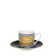Konitz Σετ 4 Φλυτζάνια Espresso Πορσελάνης, Coffee, Tea & Chocolate «Espresso Writing» 85ml Konitz Σετ 4 Φλυτζάνια Espresso Πορσελάνης, Coffee, Tea & Chocolate «Espresso Writing» 85ml