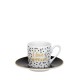 Konitz Σετ 4 Φλυτζάνια Espresso Πορσελάνης, Coffee, Tea & Chocolate «Espresso Writing» 85ml Konitz Σετ 4 Φλυτζάνια Espresso Πορσελάνης, Coffee, Tea & Chocolate «Espresso Writing» 85ml