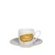Konitz Σετ 4 Φλυτζάνια Espresso Πορσελάνης, Coffee, Tea & Chocolate «Espresso Writing» 85ml Konitz Σετ 4 Φλυτζάνια Espresso Πορσελάνης, Coffee, Tea & Chocolate «Espresso Writing» 85ml