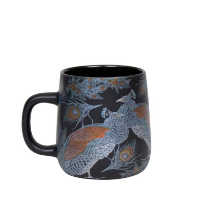 Konitz Κούπα Πορσελάνης, Flora & Fauna, «Shiny Peacock» 40cl Konitz Κούπα Πορσελάνης, Flora & Fauna, «Shiny Peacock» 40cl