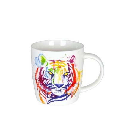 Konitz Κούπα Πορσελάνης, Watercoloured Animals «Tiger» 40cl Konitz Κούπα Πορσελάνης, Watercoloured Animals «Tiger» 40cl