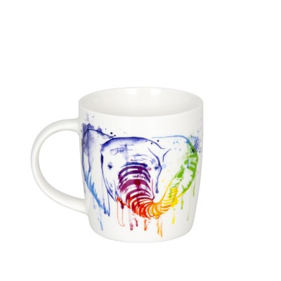 Konitz Κούπα Πορσελάνης, Watercoloured Animals «Elephant» 40cl Konitz Κούπα Πορσελάνης, Watercoloured Animals «Elephant» 40cl