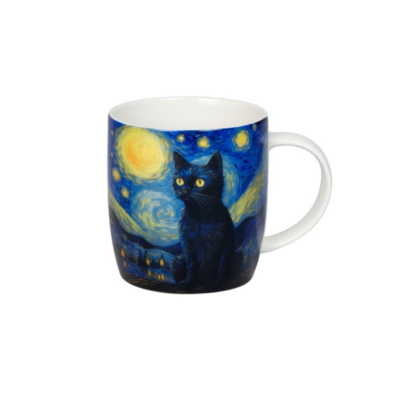 Konitz Κούπα Πορσελάνης Arty Animals, «Van Gogh’s Cat» 40cl Konitz Κούπα Πορσελάνης Arty Animals, «Van Gogh’s Cat» 40cl