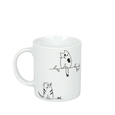 Konitz Κούπα Πορσελάνης, Funny Cats & Funny Dogs «Funny Cats» 33cl Konitz Κούπα Πορσελάνης, Funny Cats & Funny Dogs «Funny Cats» 33cl