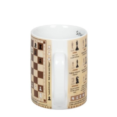 Konitz Κούπα Πορσελάνης, Gifts For Everyone - Mugs Of Knowledge «Schach» 49cl Konitz Κούπα Πορσελάνης, Gifts For Everyone - Mugs Of Knowledge «Schach» 49cl