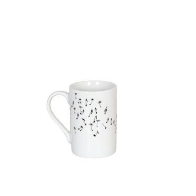 Konitz Φλυτζάνι Minipresso Πορσελάνης 90ml Music Dandelion Art&Music Konitz Φλυτζάνι Minipresso Πορσελάνης 90ml Music Dandelion Art&Music