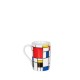 Konitz Φλυτζάνι Miniespresso, Art&Music «Homage To Mondrian» Small Fragmnets 90ml