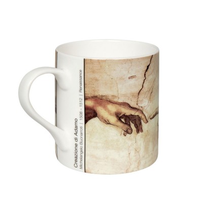 Konitz Κούπα Πορσελάνης, Art&Music «Creazione Di Adamo» by Michelangelo 38cl Konitz Κούπα Πορσελάνης, Art&Music «Creazione Di Adamo» by Michelangelo 38cl