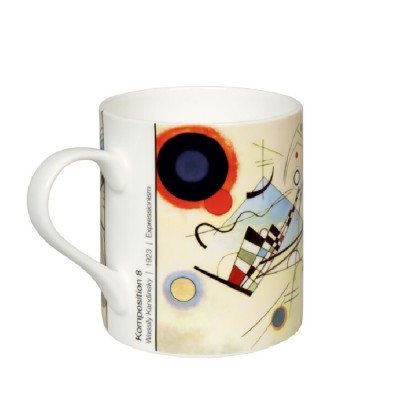 Konitz Κούπα Πορσελάνης, Art&Music «Komposition 8» by W. Kandinsky 38cl Konitz Κούπα Πορσελάνης, Art&Music «Komposition 8» by W. Kandinsky 38cl