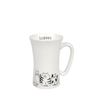 Konitz Κούπα Πορσελάνης Mega, Funny Cats & Funny Dogs «Funny Cats» 63cl Konitz Κούπα Πορσελάνης Mega, Funny Cats & Funny Dogs «Funny Cats» 63cl