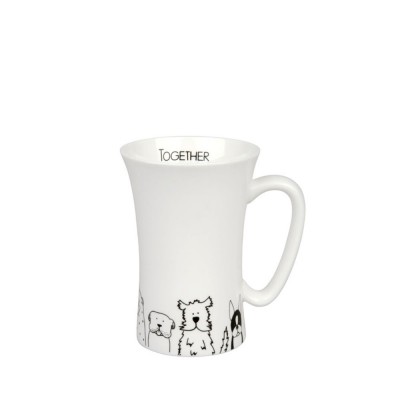 Konitz Κούπα Πορσελάνης Mega, Funny Cats & Funny Dogs «Funny Dogs» 63cl Konitz Κούπα Πορσελάνης Mega, Funny Cats & Funny Dogs «Funny Dogs» 63cl