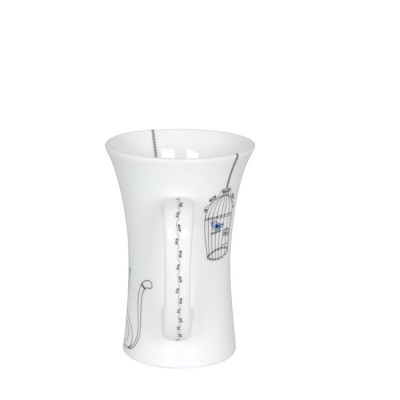 Konitz Κούπα Πορσελάνης Mega, Funny Cats & Funny Dogs «Cats And Birds» 61cl Konitz Κούπα Πορσελάνης Mega, Funny Cats & Funny Dogs «Cats And Birds» 61cl