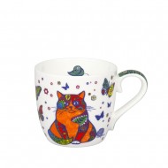 Konitz Κούπα Πορσελάνης, Colorful Animals «Cat» 45cl Konitz Κούπα Πορσελάνης, Colorful Animals «Cat» 45cl