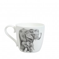 Konitz Κούπα Πορσελάνης, Amazing Animals  «Elephants» by Vanessa Kahl 43cl Konitz Κούπα Πορσελάνης, Amazing Animals  «Elephants» by Vanessa Kahl 43cl